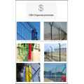Professional manufacturers fence 3d models/pvc coated 1x1 wire mesh fencing